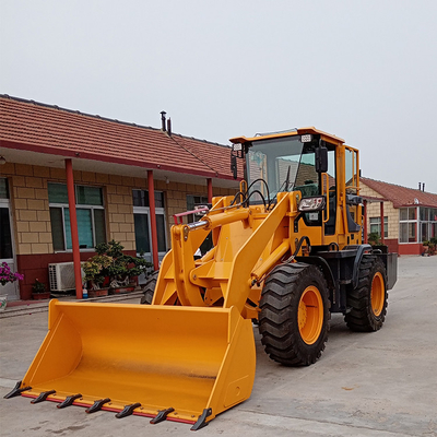calidad 2500kg Mini Front End Loader Industrial Hydraulic controla la pista de la rueda de 2050m m fábrica
